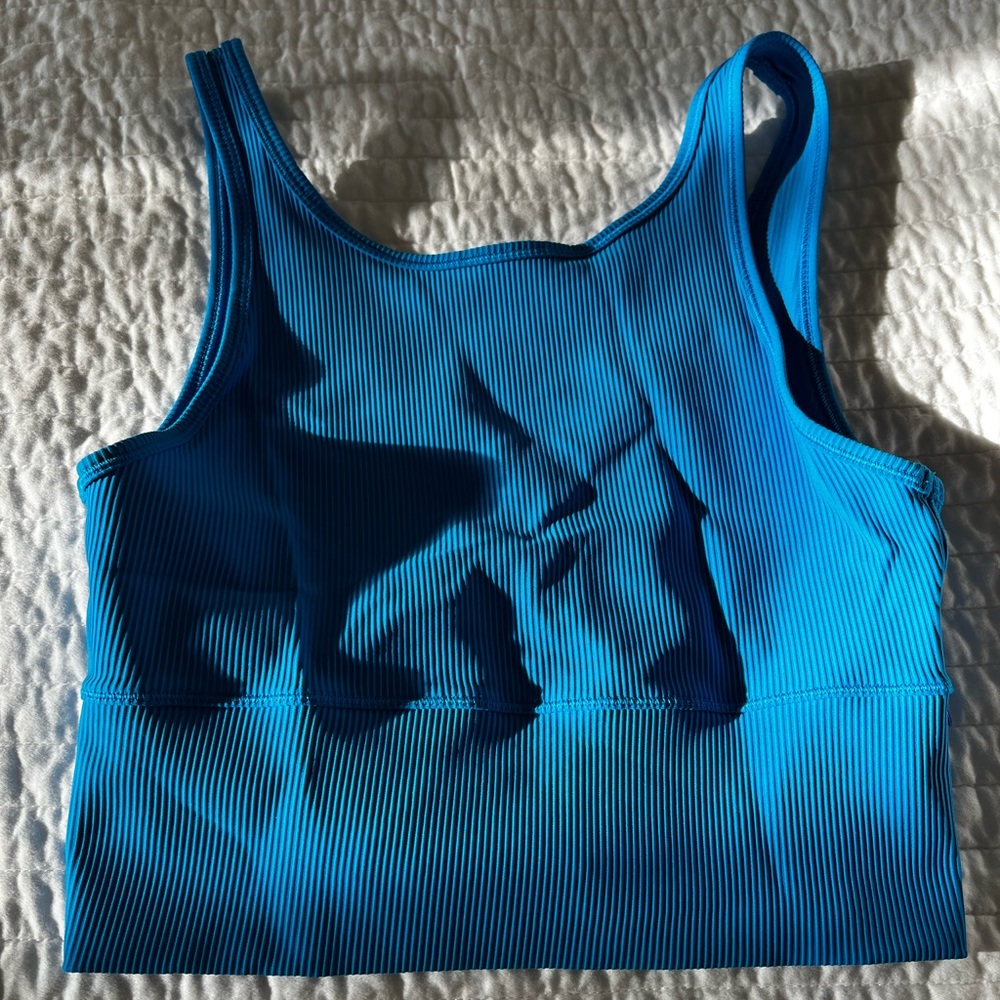 Power Pivot Ribbed Tank Top